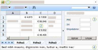 Utilizar o Excel Web Access para partilhar livros do Excel